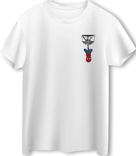 Spider-Man Logo Goku LOOM Oversized T-Shirt - Off White