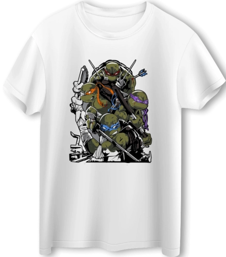 Ninja Turtles LOOM Oversized T-Shirt - Off White