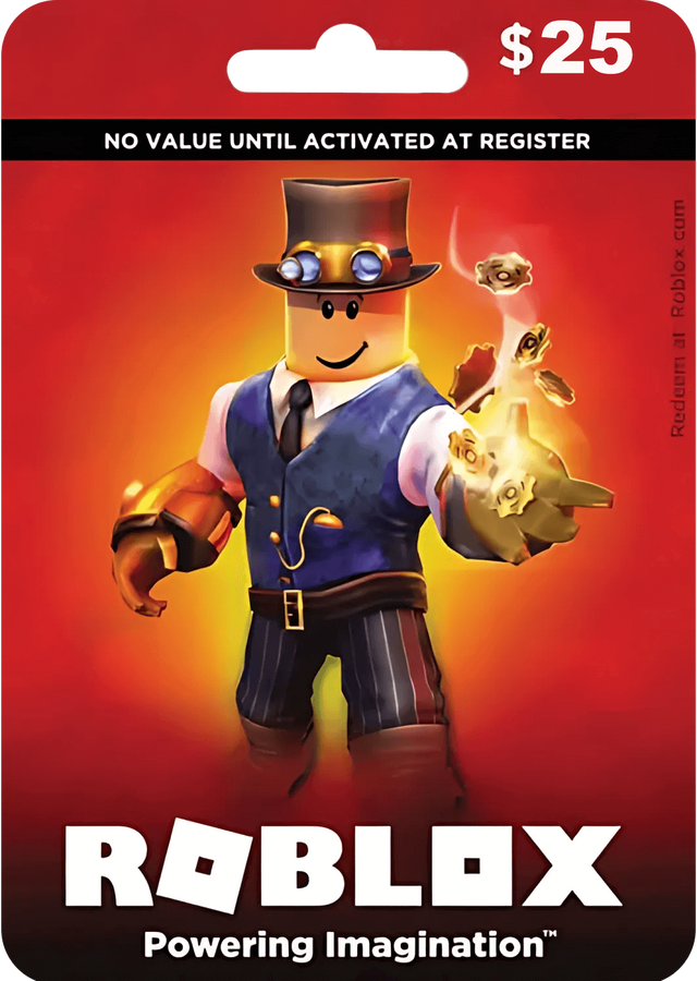 Roblox Card 25 GBP Robux Key - UK