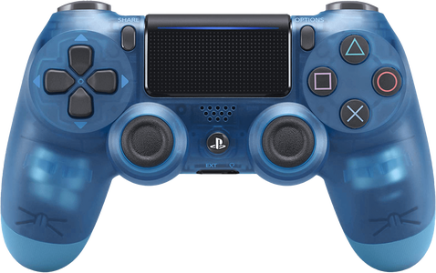 DUALSHOCK 4 PS4 Controller - Crystal Blue - Used -  for sale in Egypt from Games2Egypt