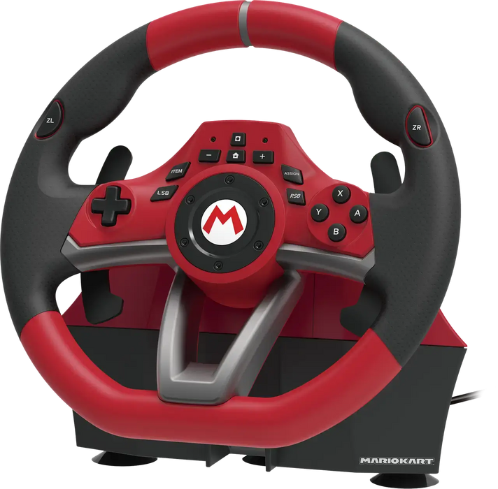 Mario Kart Racing Wheel Pro Deluxe for Nintendo Switch - Red and Black  for sale in Egypt from Games2Egypt