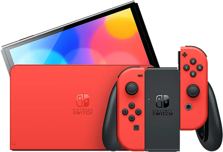  Nintendo Switch OLED Console - Mario Red Edition -  for sale in Egypt from Games2Egypt