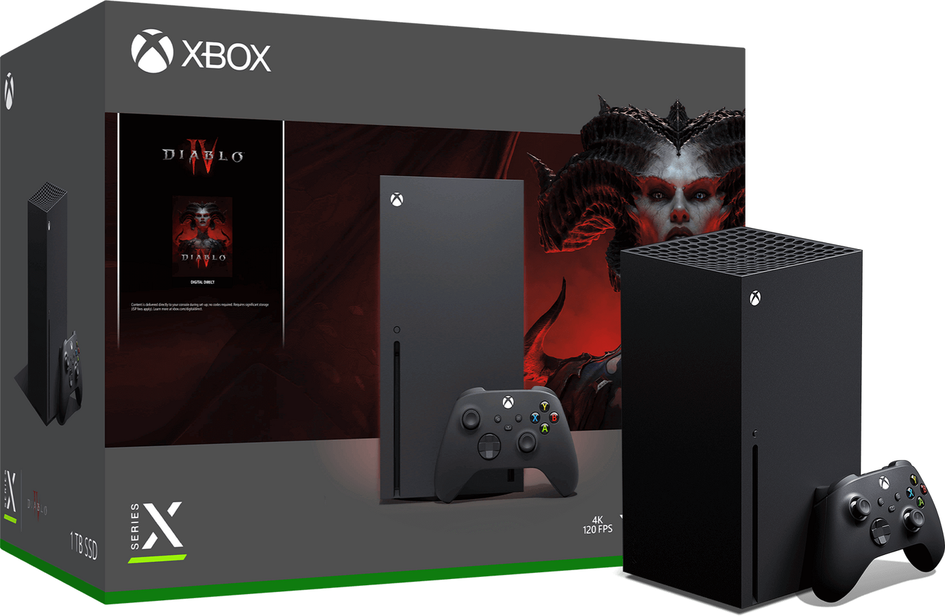 Xbox Series X Console – Diablo IV (Digital) Bundle - 1Tb