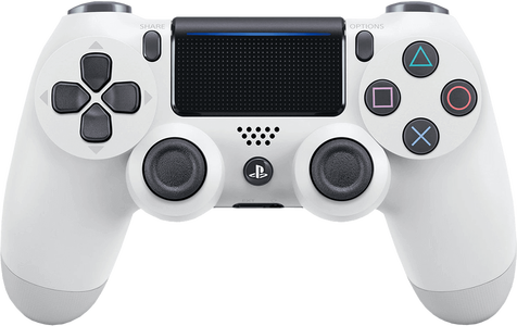 DUALSHOCK 4 PS4 Controller - White - Used -  for sale in Egypt from Games2Egypt