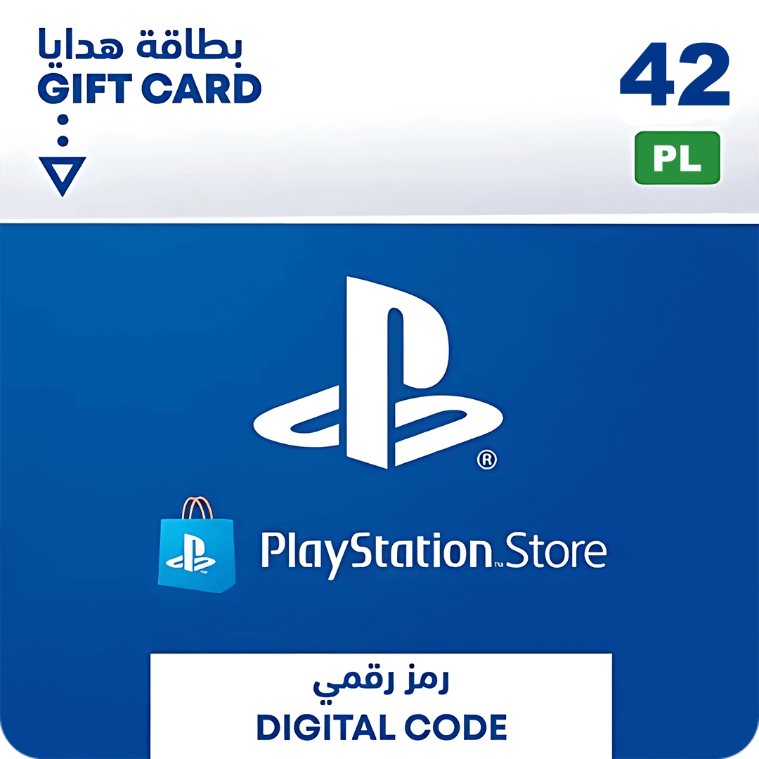 PSN PlayStation Store Gift Card 42 PLN - Poland  for sale in Egypt from Games2Egypt