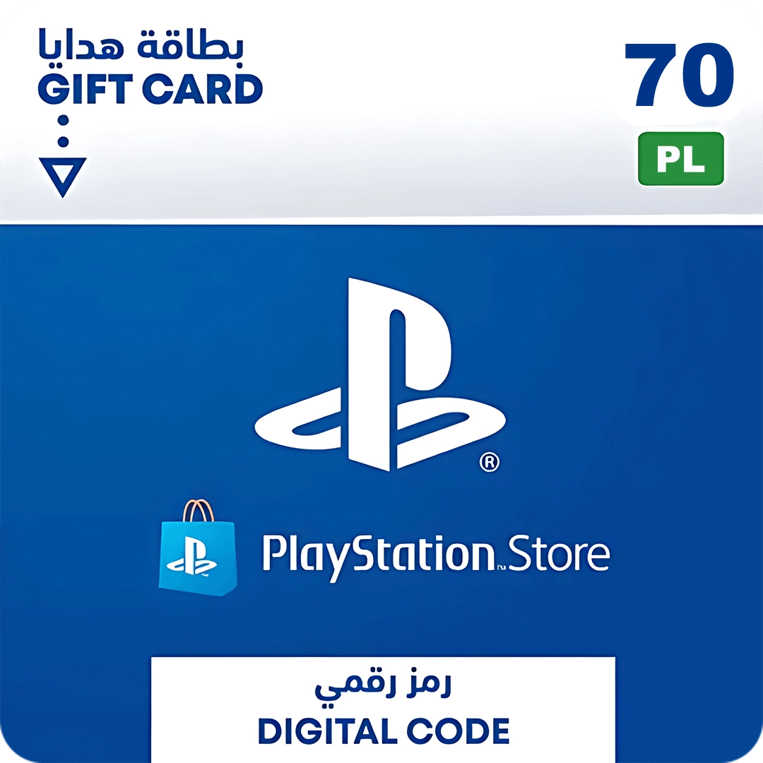 PSN PlayStation Store Gift Card 70 PLN - Poland  for sale in Egypt from Games2Egypt
