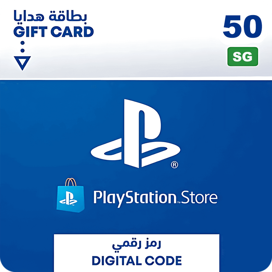 PSN PlayStation Store Gift Card 50 SGD - Singapore