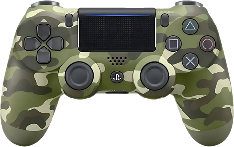 DUALSHOCK 4 PS4 Controller - Green Camouflage  -  for sale in Egypt from Games2Egypt