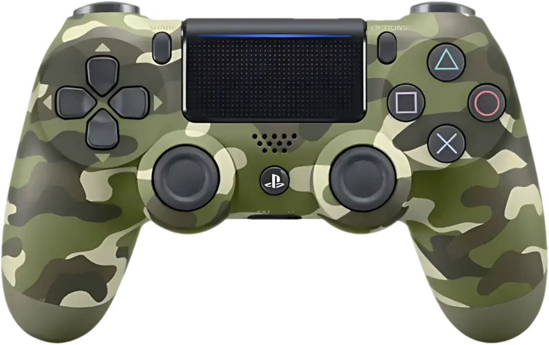 DUALSHOCK 4 PS4 Controller - Green Camouflage 