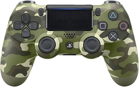 DUALSHOCK 4 PS4 Controller - Green Camouflage   for sale in Egypt from Games2Egypt