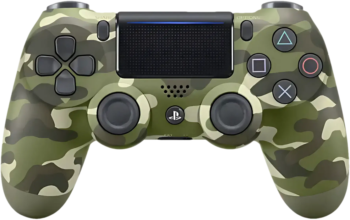 DUALSHOCK 4 PS4 Controller - Green Camouflage   for sale in Egypt from Games2Egypt