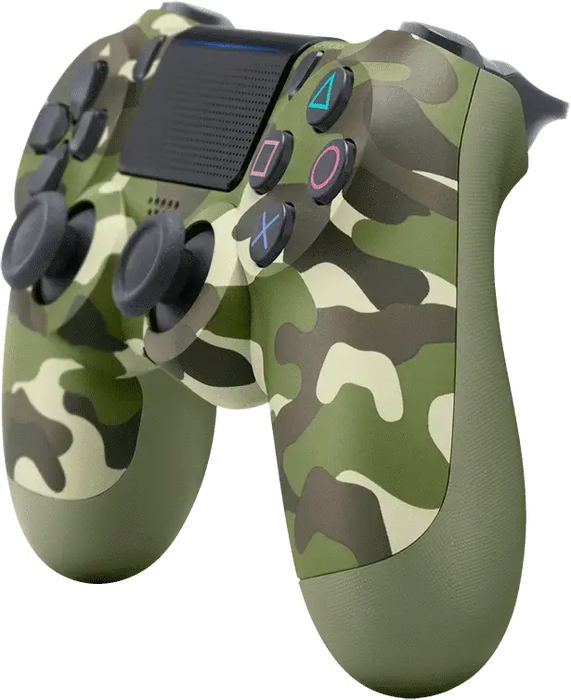 DUALSHOCK 4 PS4 Controller - Green Camouflage   for sale in Egypt from Games2Egypt