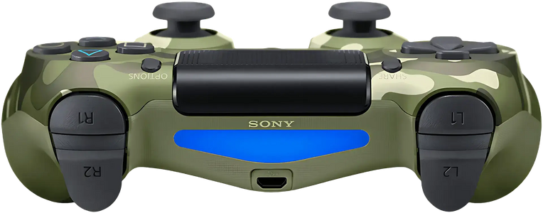 DUALSHOCK 4 PS4 Controller - Green Camouflage   for sale in Egypt from Games2Egypt