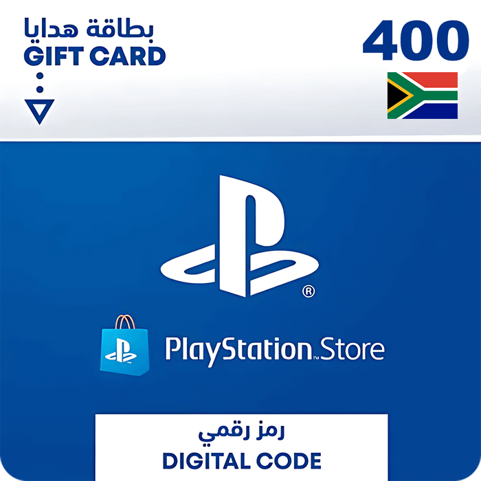 بطاقة شحن بلايستيشن ستور 400 راند - جنوب أفريقيا  للبيع في مصر من خلال Games2Egypt