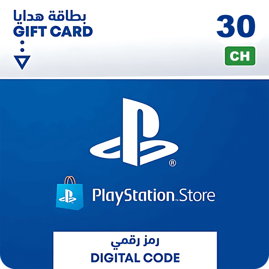 PSN PlayStation Store Gift Card 30 CHF - Switzerland
