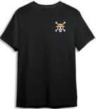 One Piece Compass LOOM Oversized T-Shirt - Black