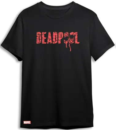 Deadpool LOOM Oversized T-Shirt - Black