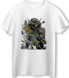 Ninja Turtles LOOM Oversized T-Shirt - Off White