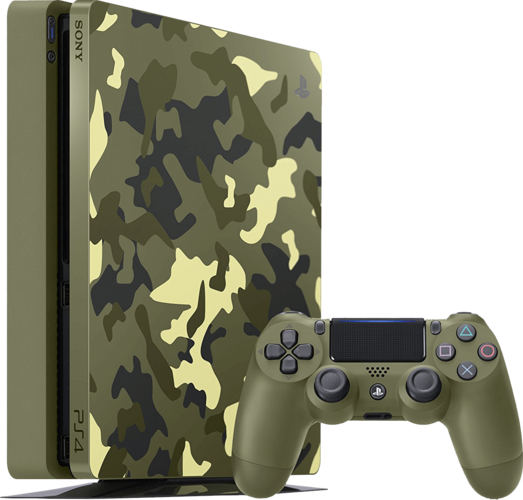 PlayStation 4 Console Slim 1TB - Camouflage - Used