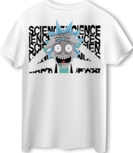 Rick and Morty LOOM Oversized T-Shirt - Off White