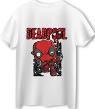 Deadpool LOOM Oversized T-Shirt - Off White  for sale in Egypt from Games2Egypt