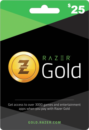Razer Gold 25$ Global Gift Card