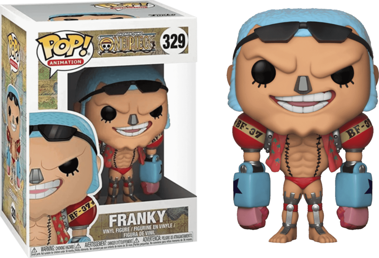 Funko Pop! Animation: One Piece S2 - Franky Shipwright Vinyl Figure – image 3