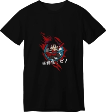 Dragon Ball Young Goku LOOM Kids Anime T-Shirt -  for sale in Egypt from Games2Egypt