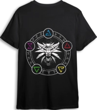 The Witcher LOOM Oversized Gaming T-Shirt  for sale in Egypt from Games2Egypt