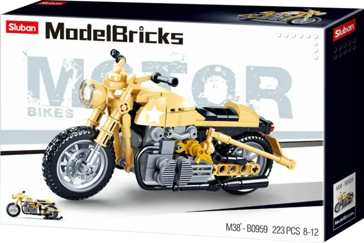 Sluban Modelbricks-R75 Motorcycle Building Blocks - 223 PCS