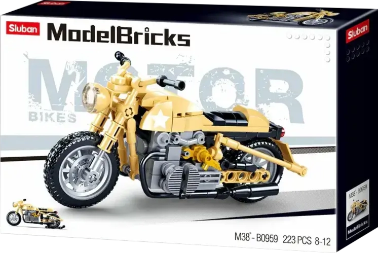 Sluban Modelbricks-R75 Motorcycle Building Blocks - 223 PCS