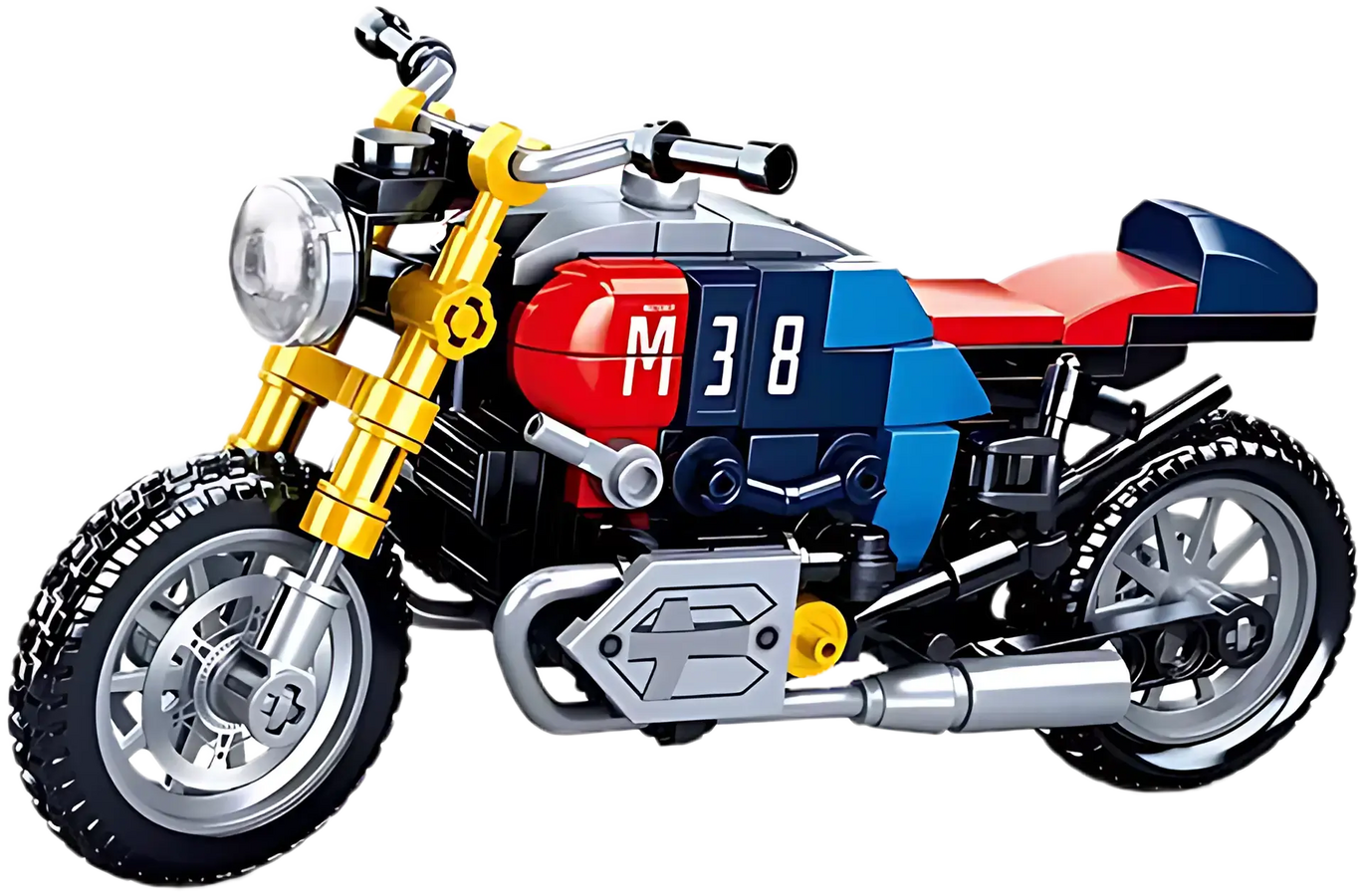 Sluban Model Bricks-Motorcycle Building Blocks - 197 PCS – image 2