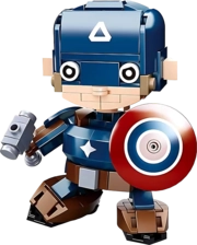 Sluban M38-B0761J Qbricks - Captain America Building Blocks