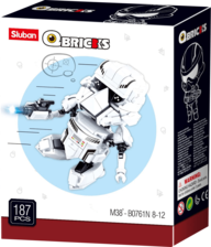 Sluban M38-B0761N Qbricks - Star Wars Soldier Building Blocks