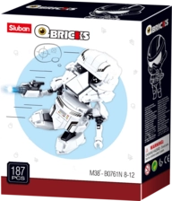 Sluban M38-B0761N Qbricks - Star Wars Soldier Building Blocks