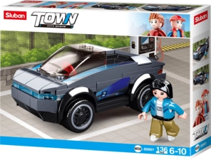 Sluban M38-B0901 Town - Electric Car Building Blocks -  for sale in Egypt from Games2Egypt