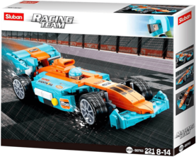 Sluban M38-B0763 Racing Team-Racing Car Building Blocks