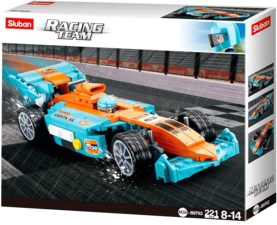 Sluban M38-B0763 Racing Team-Racing Car Building Blocks