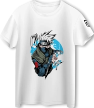 Naruto Hatake Kakashi LOOM Oversized T-Shirt - Off White (99548)