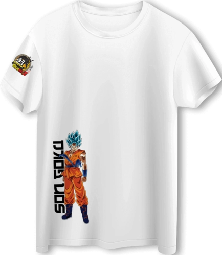 Dragon Ball Goku LOOM Oversized T-Shirt - Off White