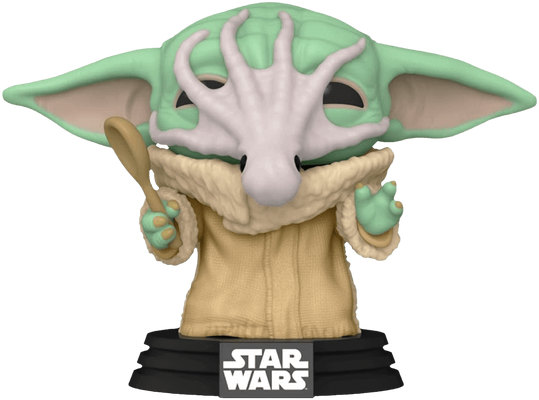 Funko POP! Star Wars: Mandalorian - Child w/Chowder Squid (Exc)