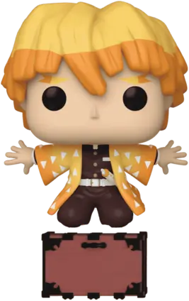 Funko POP! Anime: Demon Slayer - Zenitsu Agatsuma with Box (Exc)