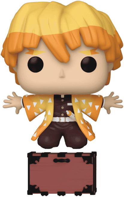 Funko POP! Anime: Demon Slayer - Zenitsu Agatsuma with Box (Exc)