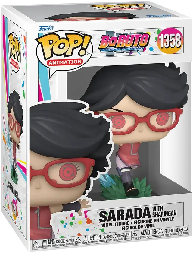 Funko Pop! Anime: Naruto - Boruto - Sarada with Sharingan – image 2