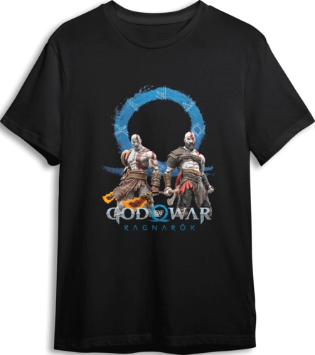 God of war LOOM Oversized T-Shirt - Black