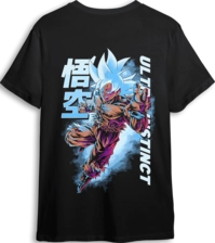 Dragon Ball Goku LOOM Oversized T-Shirt - Black