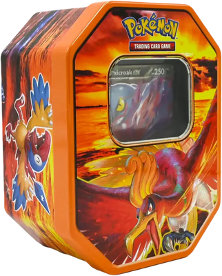 Pokemon Trading Card Game Metal Box