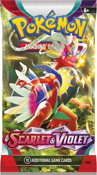 Pokemon Trading Card Booster Game - 10 Cards (Single Pack)  for sale in Egypt from Games2Egypt