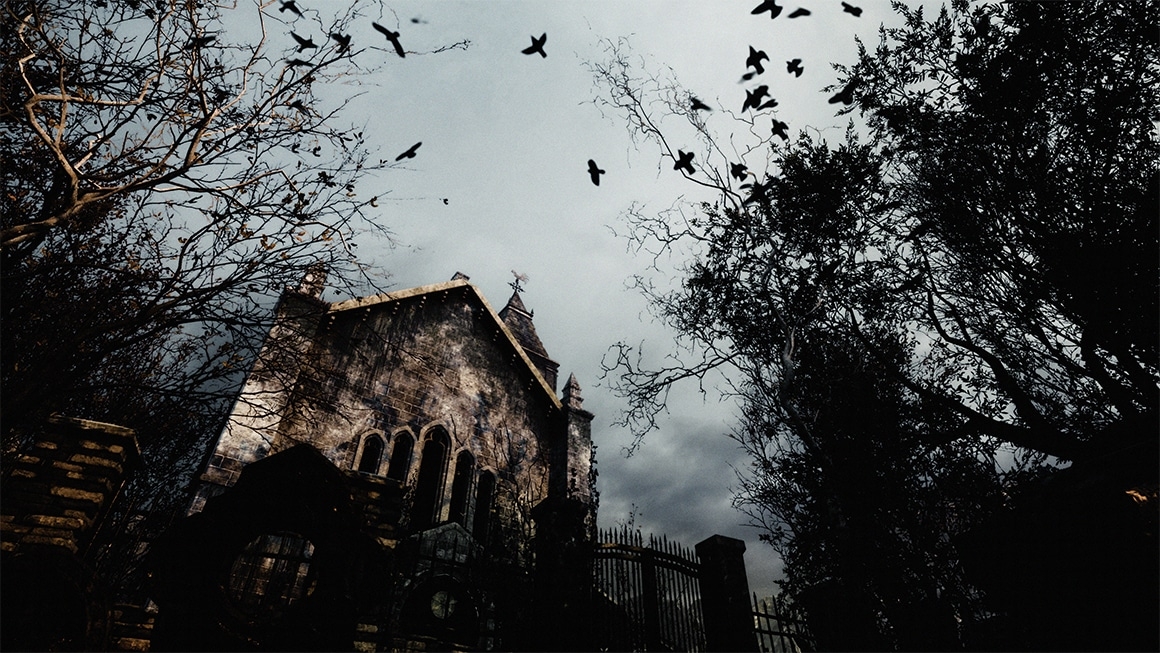 Resident 4 Evil Remake - a screenshot of the Village